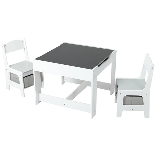 BoPeep Kids Table and Chairs Set Storage-1973193798536269825