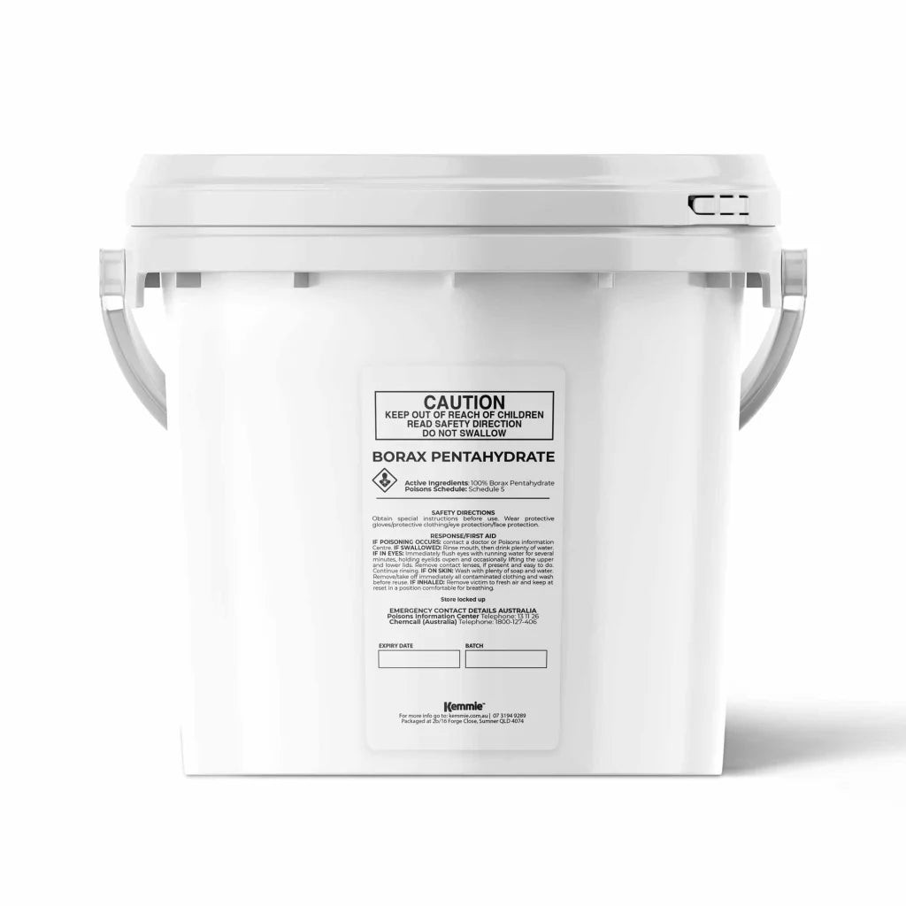 Borax Powder 5kg Tub - Sodium Borate Tetraborate