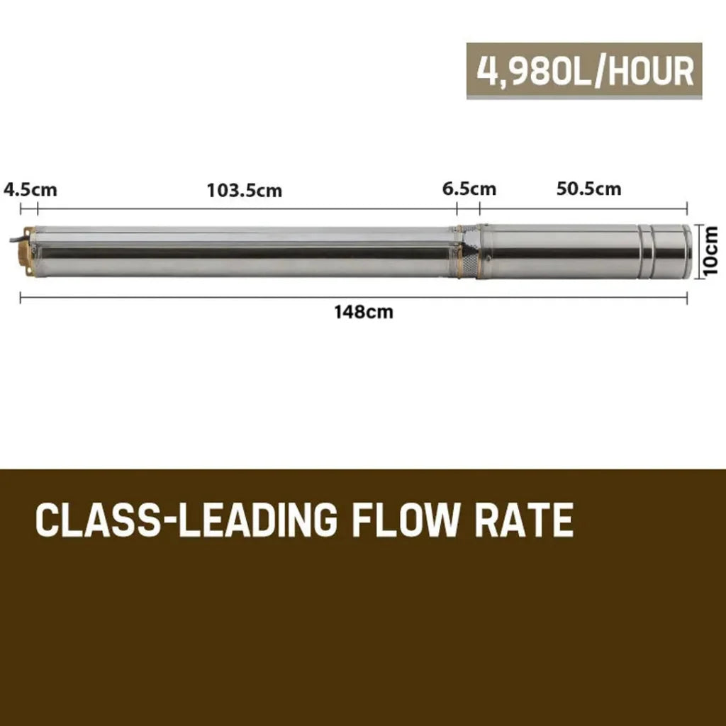 Bore Water Pump PROTEGE 3HP Submersible Deep Well