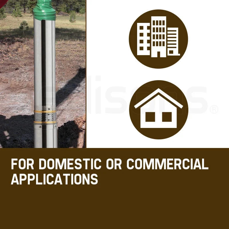 Bore Water Pump PROTEGE 3HP Submersible Deep Well