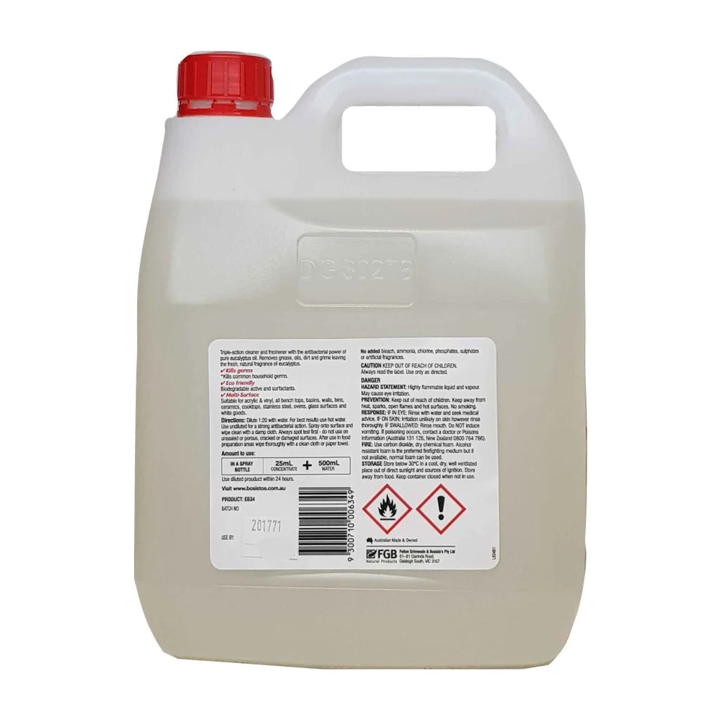 Bosisto’s Multipurpose Cleaner 4L - Commercial Strength