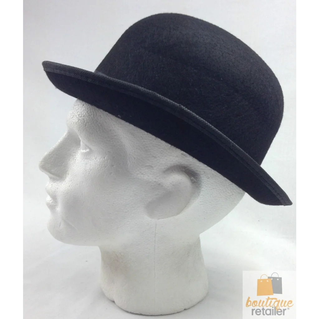 BOWLER HAT Party Vintage Costume Derby Felt Dance Halloween