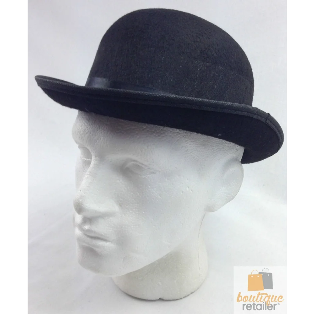 BOWLER HAT Party Vintage Costume Derby Felt Dance Halloween
