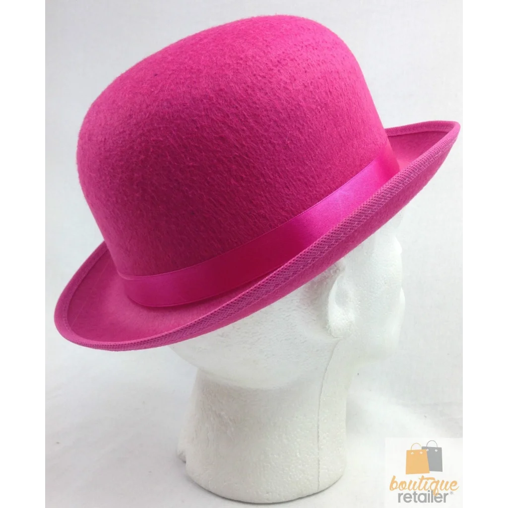 BOWLER HAT Party Vintage Costume Derby Felt Dance Halloween