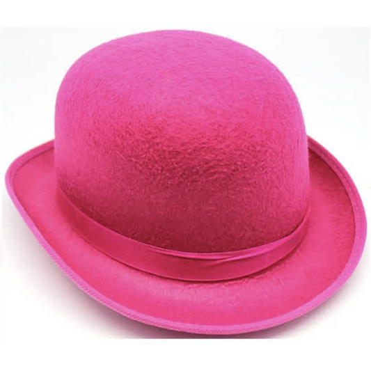 BOWLER HAT Party Vintage Costume Derby Felt Dance Halloween