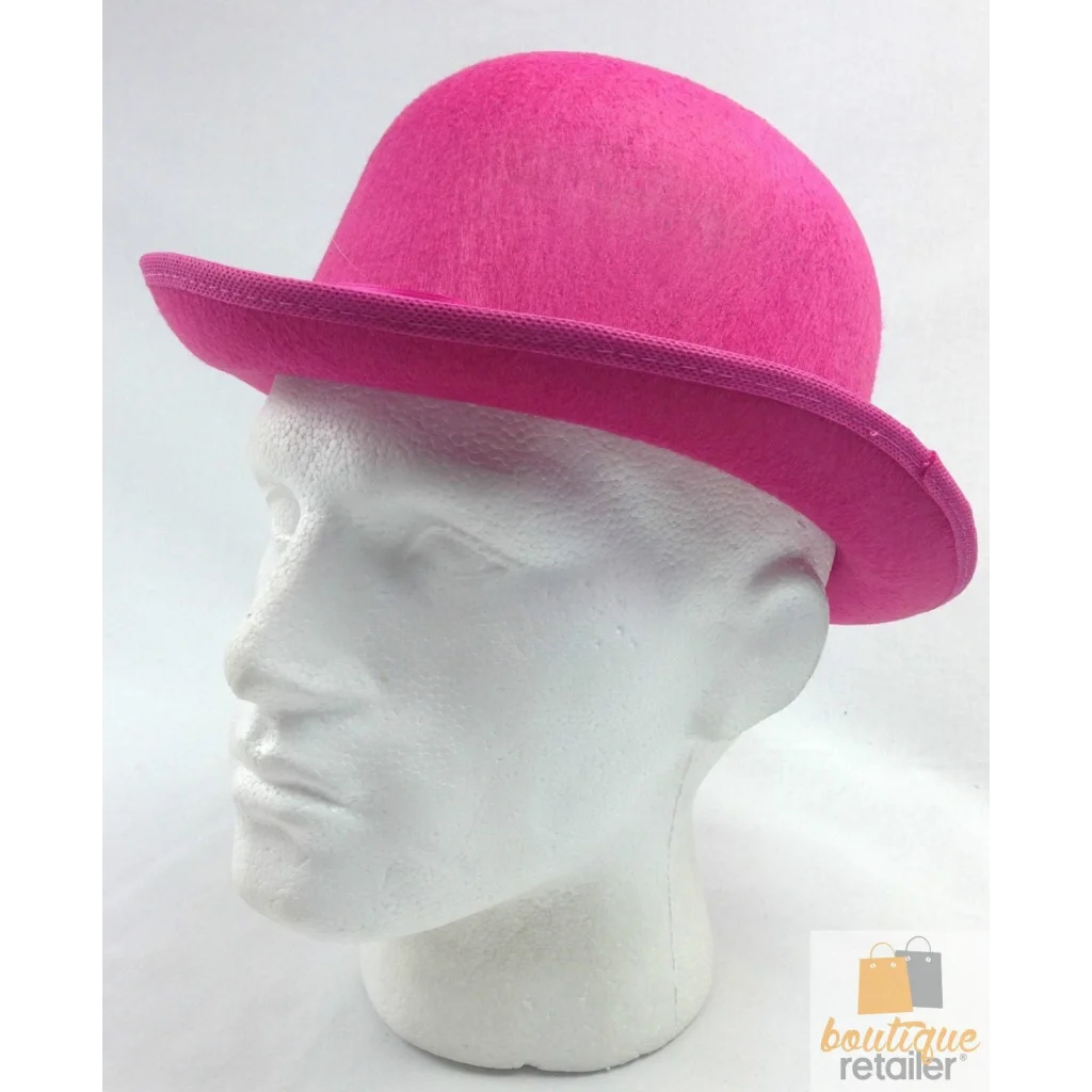 BOWLER HAT Party Vintage Costume Derby Felt Dance Halloween