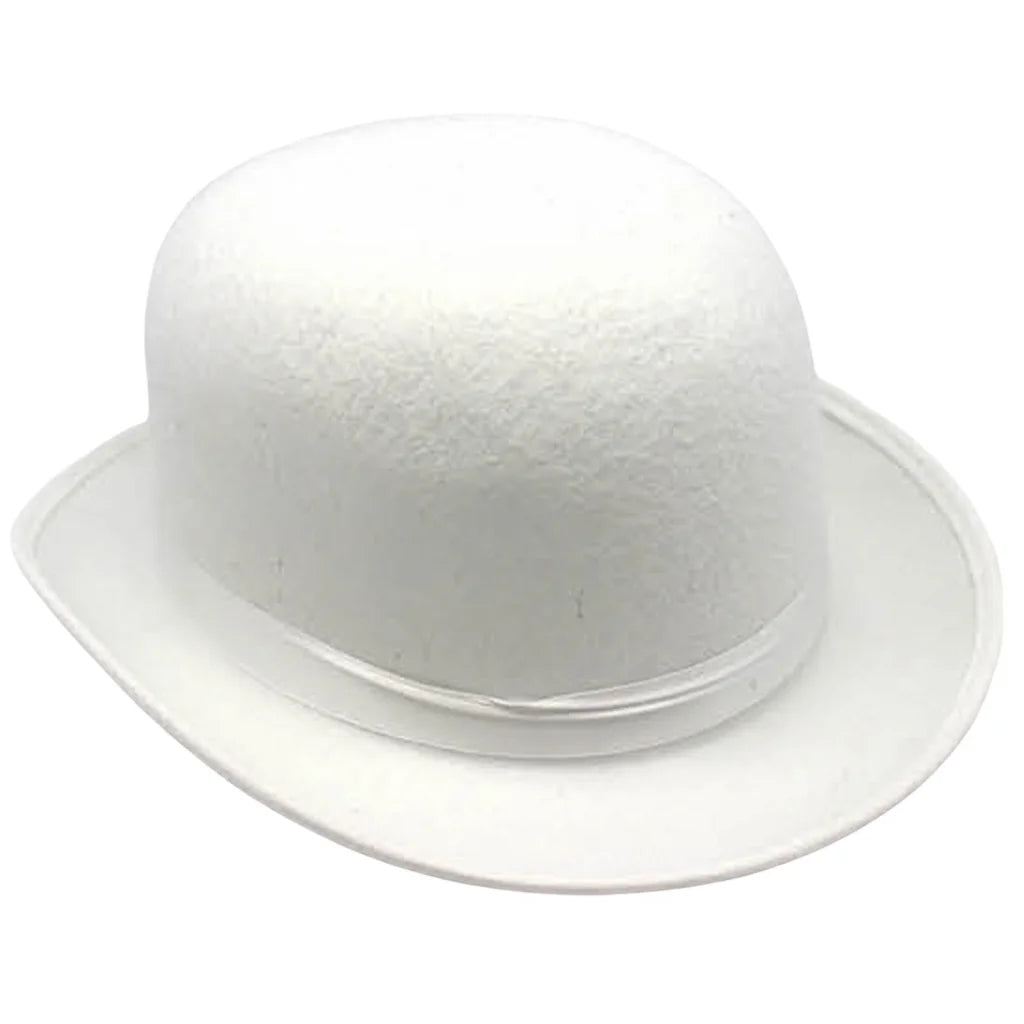 BOWLER HAT Party Vintage Costume Derby Felt Dance Halloween