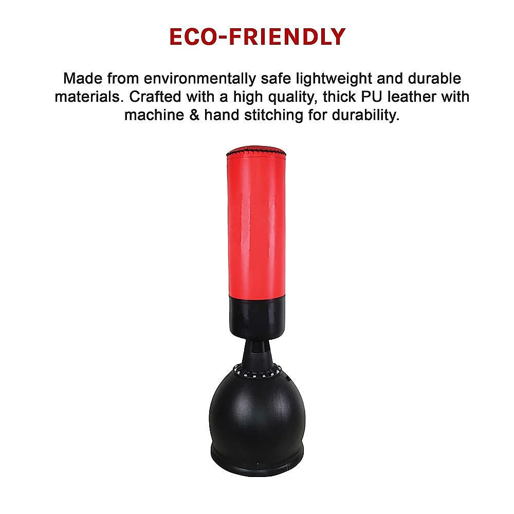 Boxing Punching Bag 165cm Free Standing - Sports & Fitness