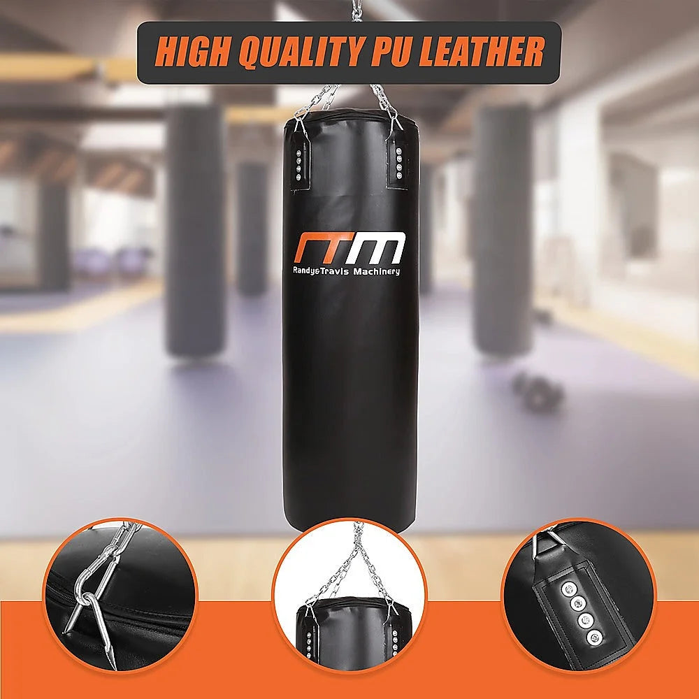 Boxing Punching Bag 37kg Heavy Duty Filled - Sports &
