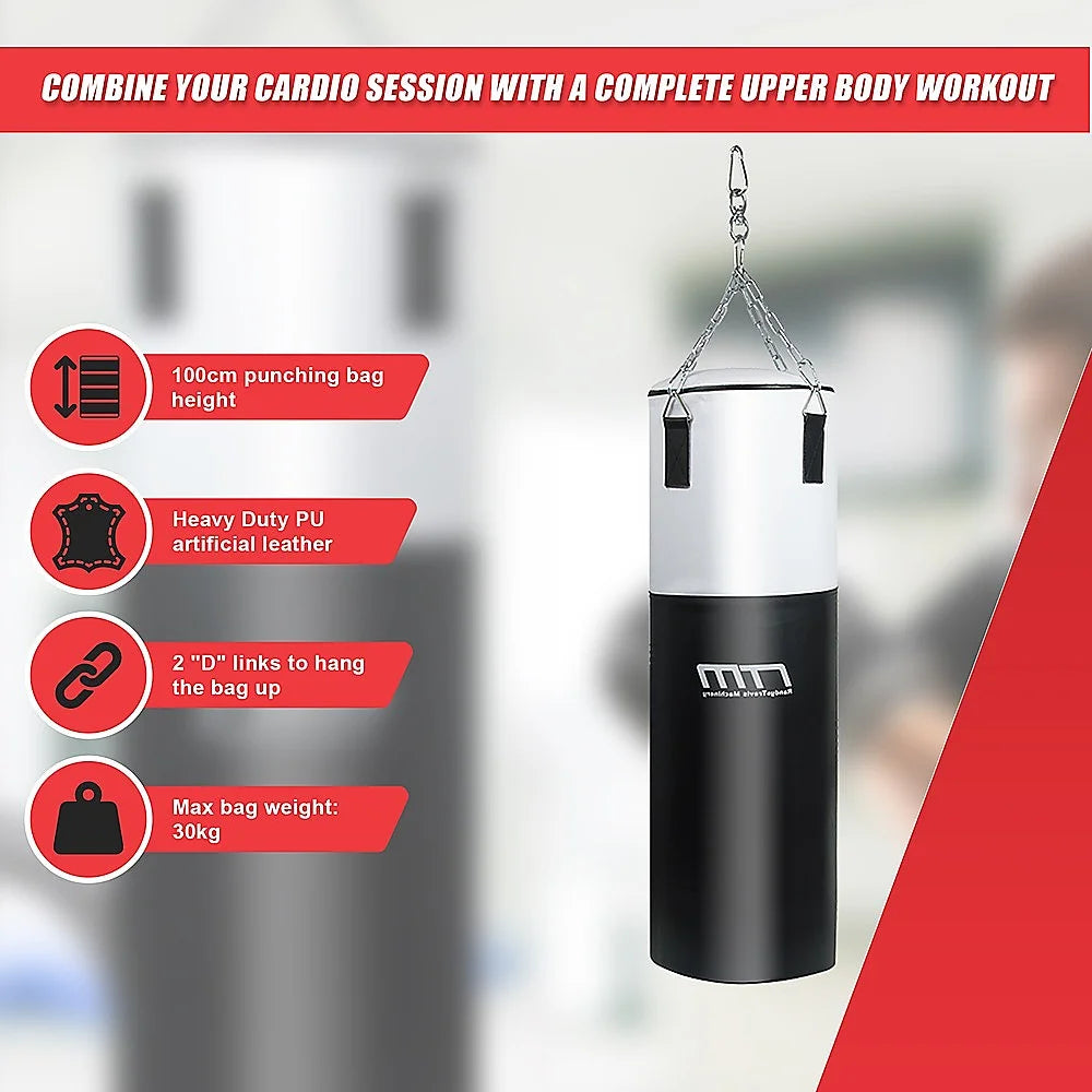 Boxing Punching Bag Heavy Duty 30KG - Solid Filled