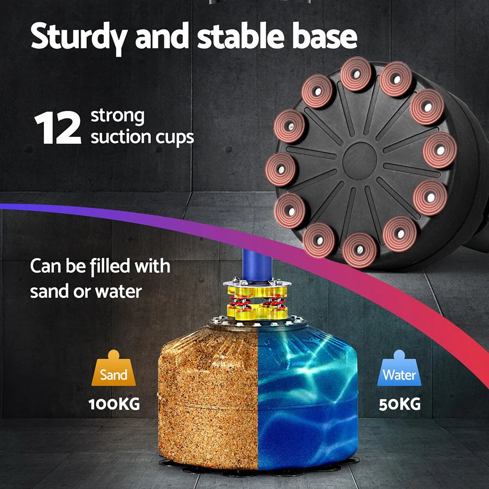 Boxing Punching Bag Stand 175CM Home Gym Training - Sports