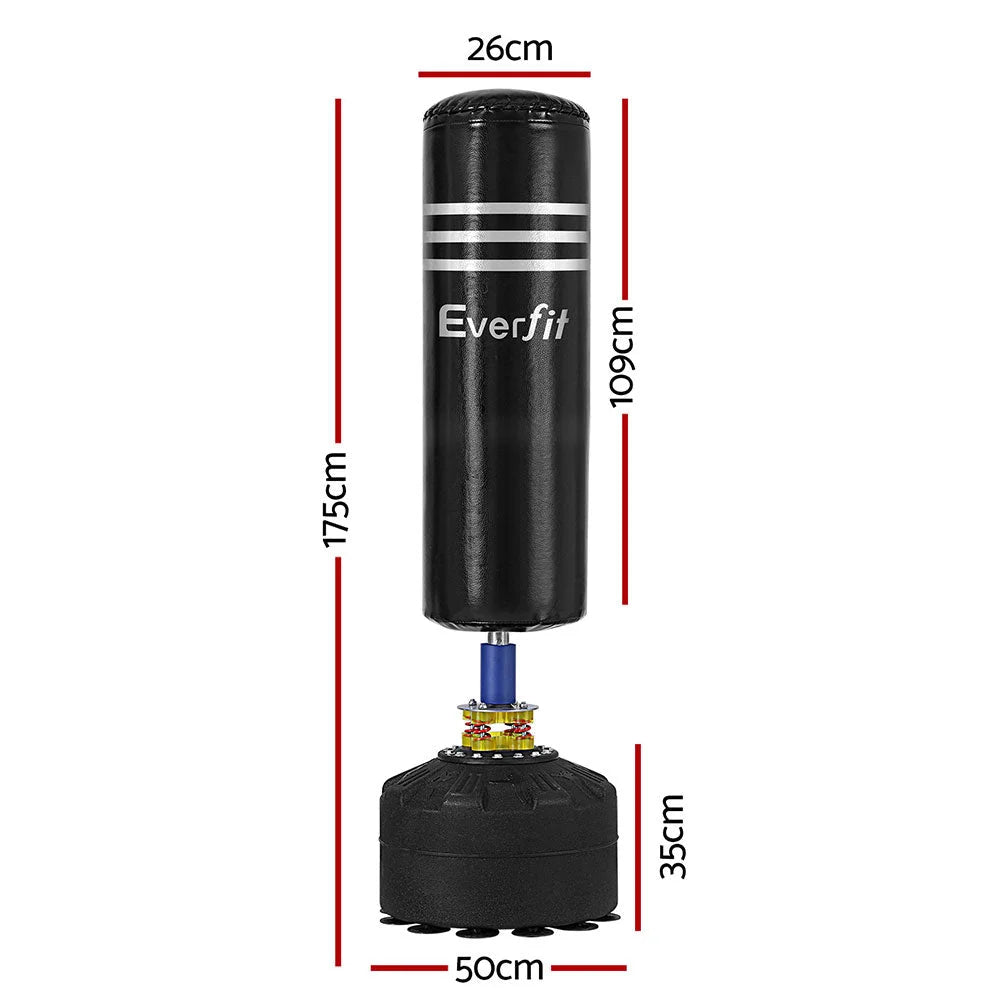 Boxing Punching Bag Stand 175CM Home Gym Training - Sports
