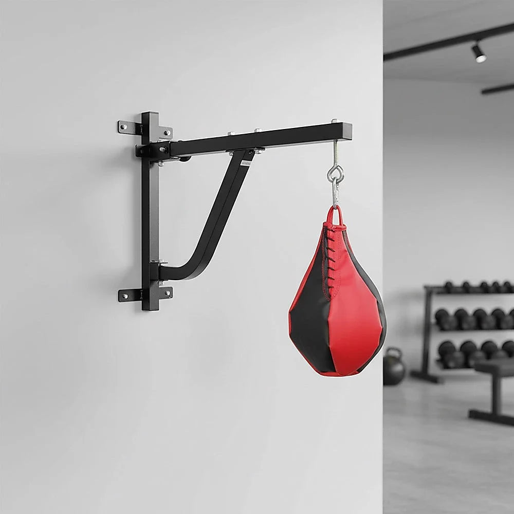 Boxing Punching Bag Wall Pivot Rack - Fitness Accessories