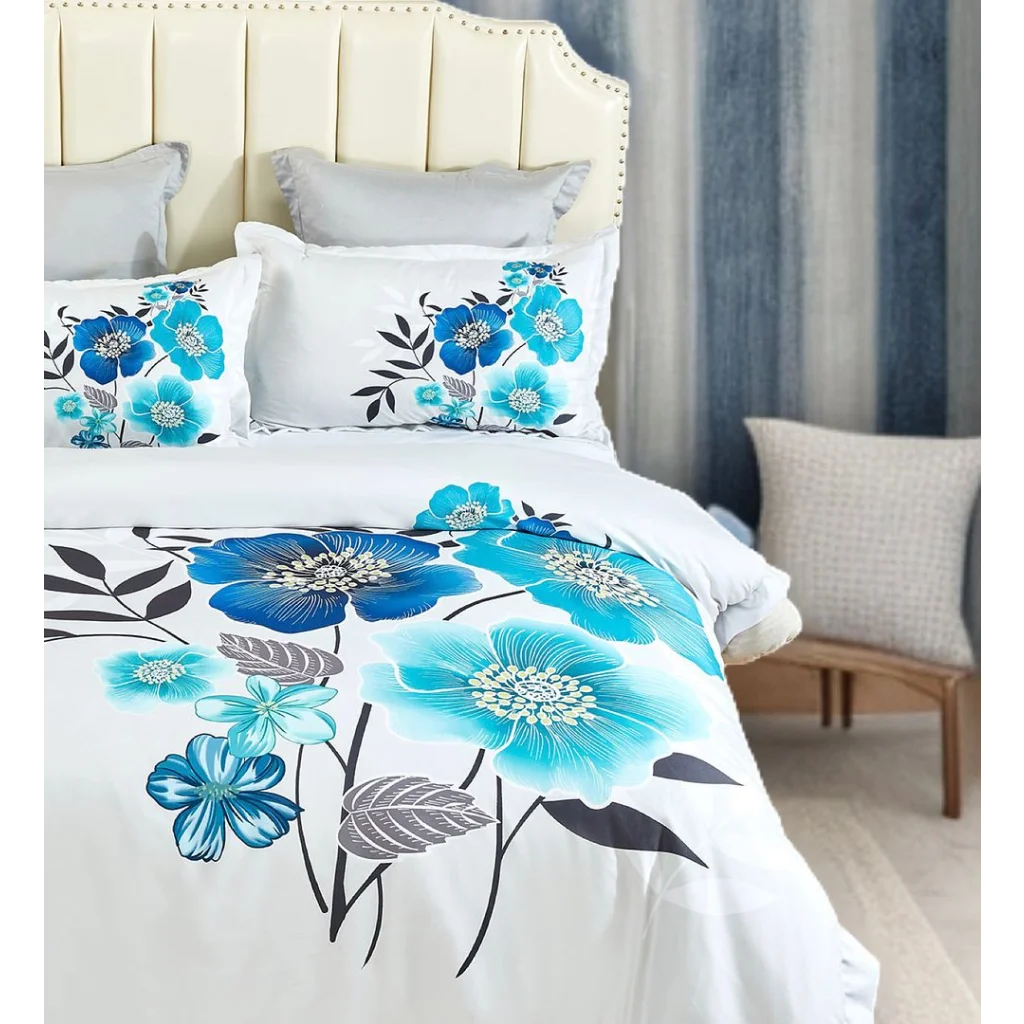 Braithe Floral Quilt Cover Set - King Size - Home & Garden