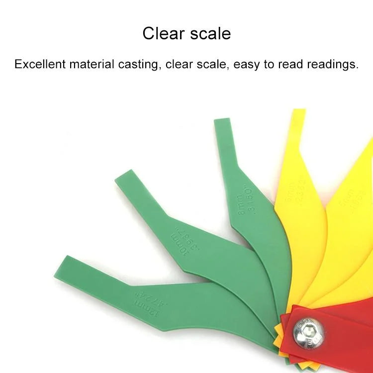 Brake Pad Thickness Gauge for Car - Scale Ruler - Tools >