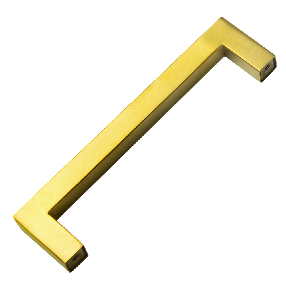Brass Drawer Pulls Set of 15 Brushed Kitchen Cabinet