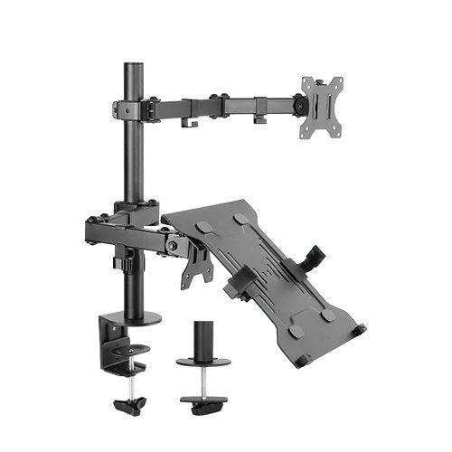 Brateck Articulating Steel Monitor Arm - Double Joint
