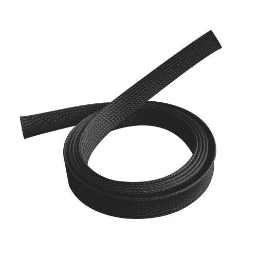 BRATECK Braided Cable Sock 40mm/1.6’ Width - Black