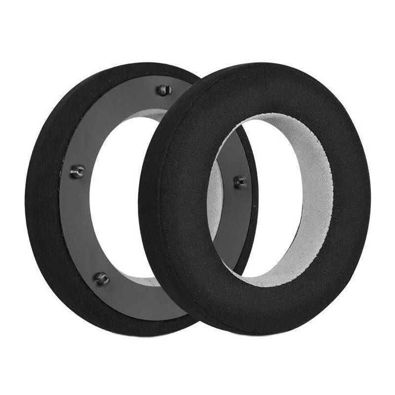 Breathable Leather Headset Cover For Focal Clear Mg Pro - Black / Gray 2 Pack-1915198099576459264