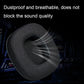 Breathable Sponge Headphone Covers - Pink Leather 1 Pair
