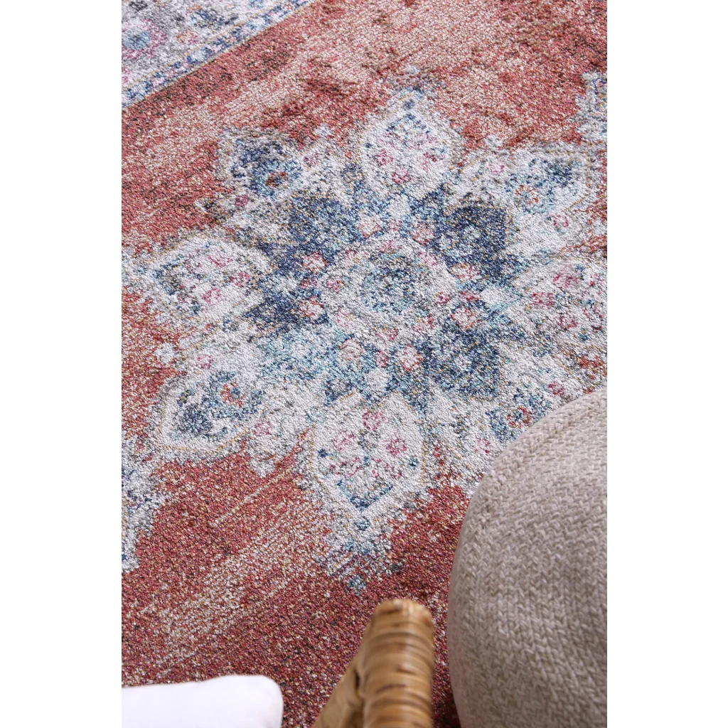 Brentwood Transitional Rust Rug - 160x230 - Home & Garden