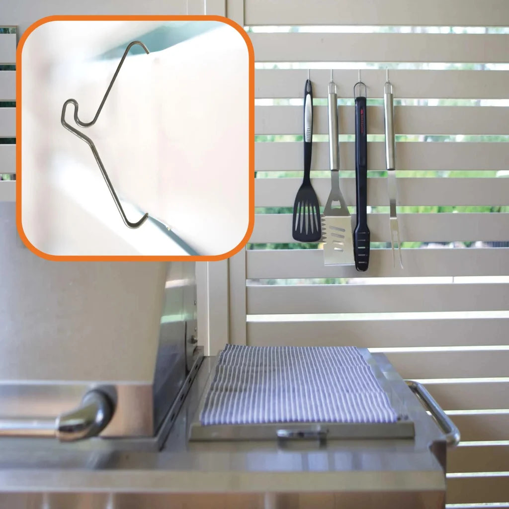 Brick Hooks 5 Pack 76mm (3’’) Wall Clips Hangers