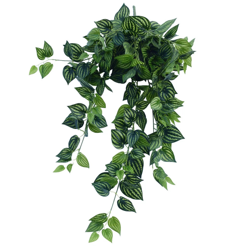Bright Mixed Philodendron Garland Bush 100cm - Artificial