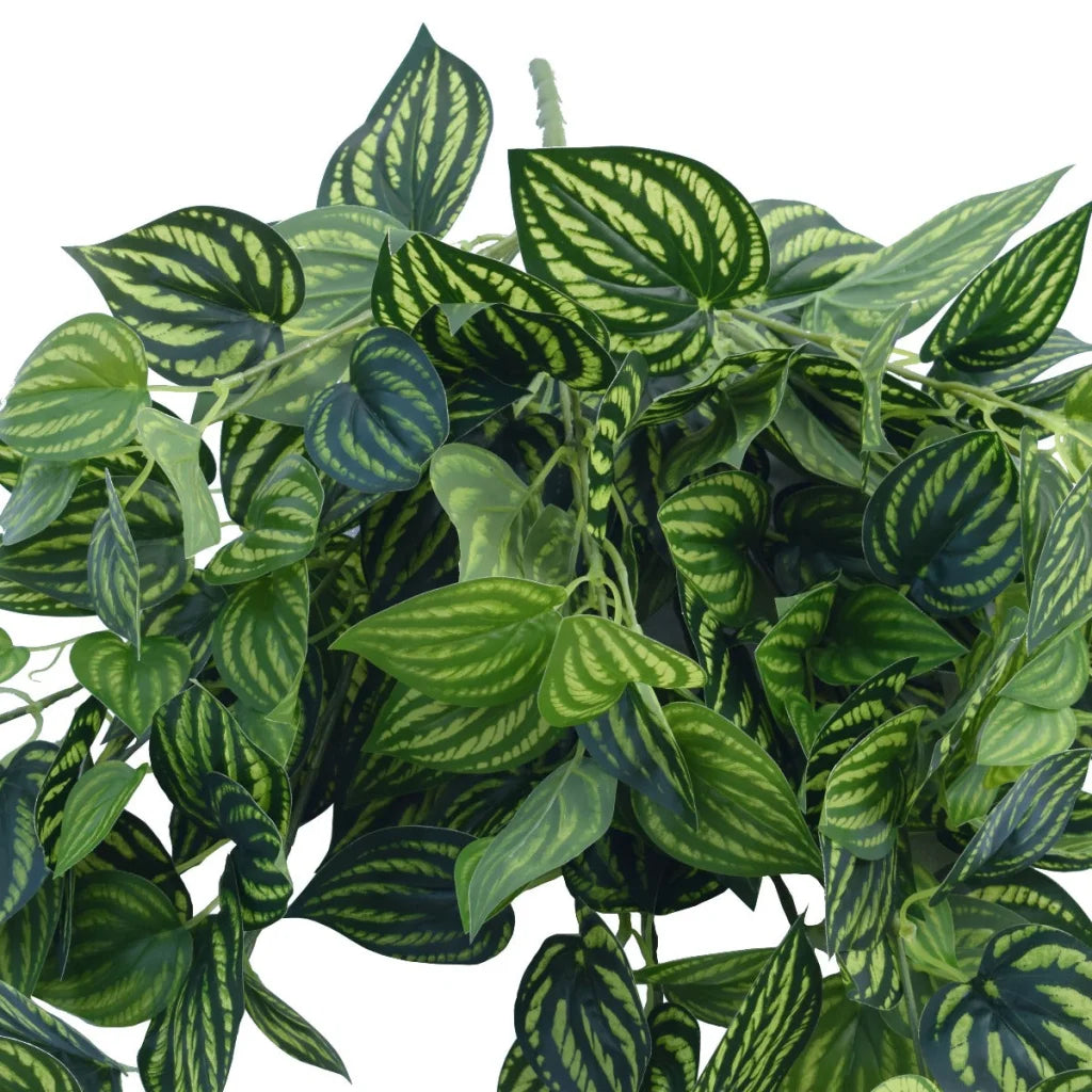 Bright Mixed Philodendron Garland Bush 100cm - Artificial