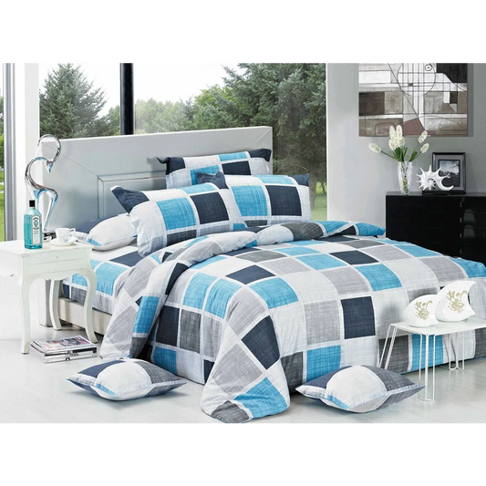 Brinty Super King Duvet Quilt Cover Set - Home & Garden