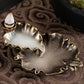 Bronze Lotus Leaf Inverted Incense Burner - Antique Indoor