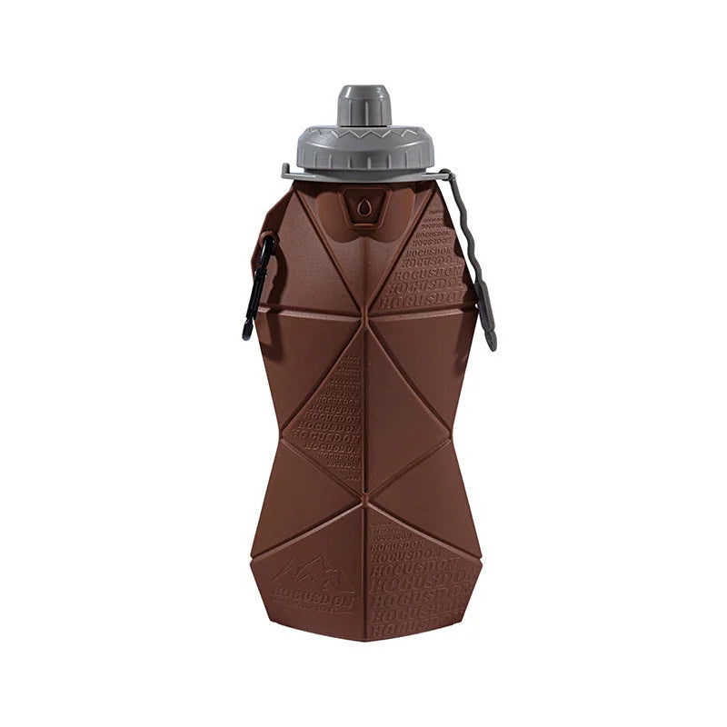 Brown Grey Cup Lid Ultimate Foldable Silicone Water