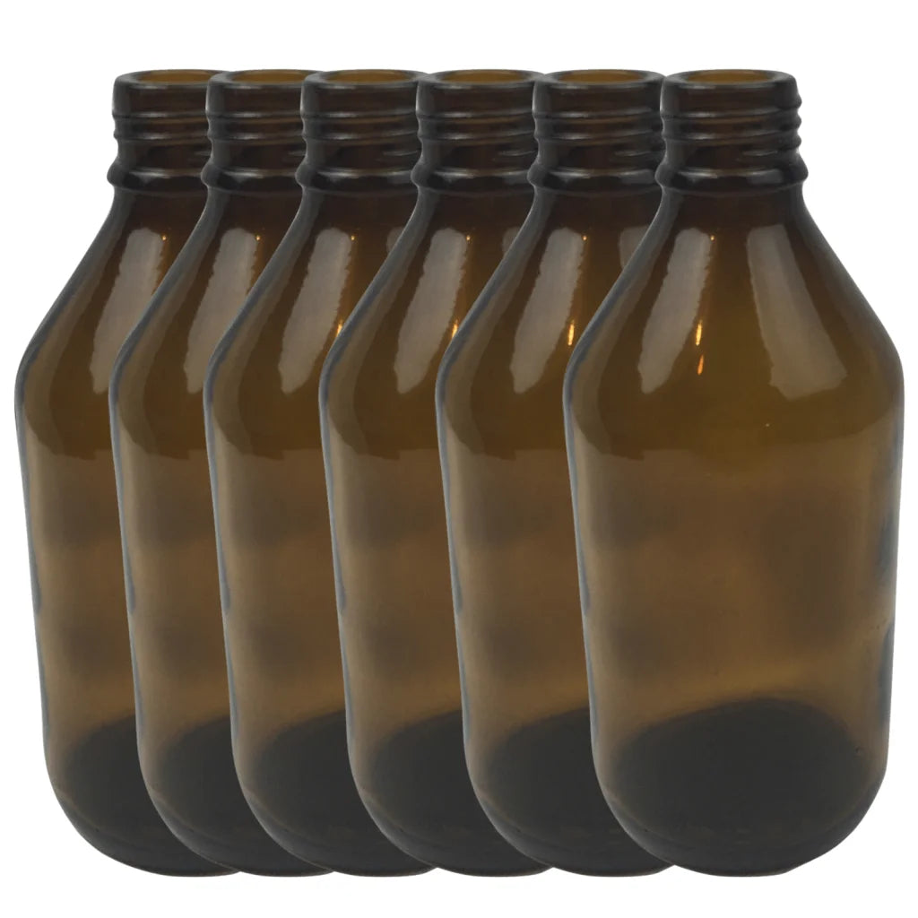 Brown Glass Bottle 600ml for Plinking Shooting Target