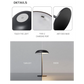 Brown Minimalist Rechargeable LED Touch Table Lamp