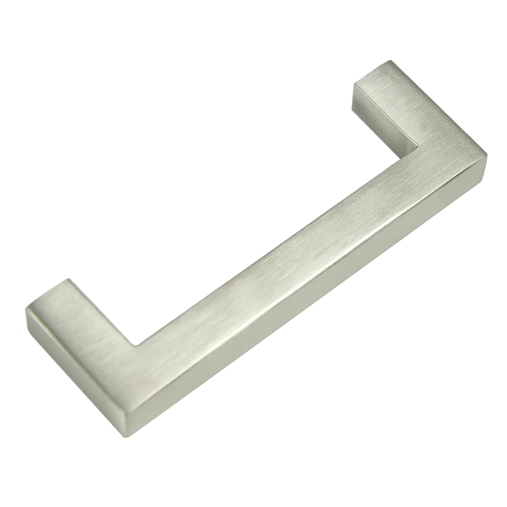 Brushed Nickel Stainless Steel Kitchen Cabinet Square
