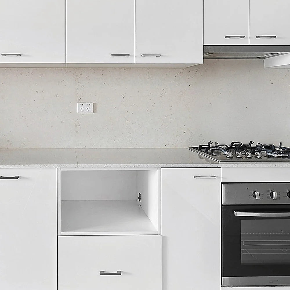 Brushed Nickel Stainless Steel Kitchen Cabinet Square