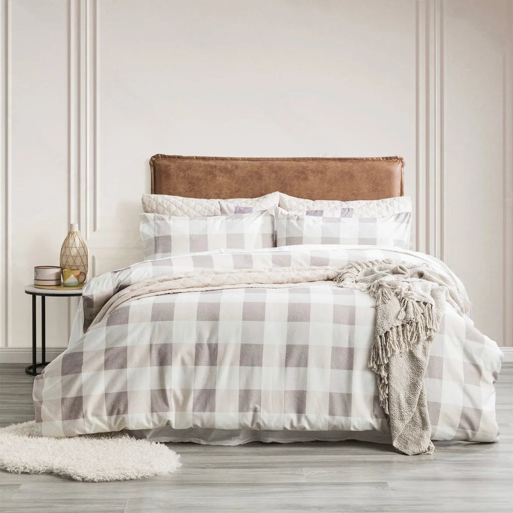 Buffalo Checks 175 Gsm Egyptian Cotton Flannelette Quilt