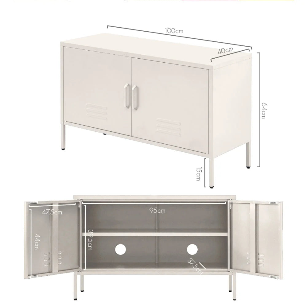 Locker with buffet sideboard cabinet base artissin