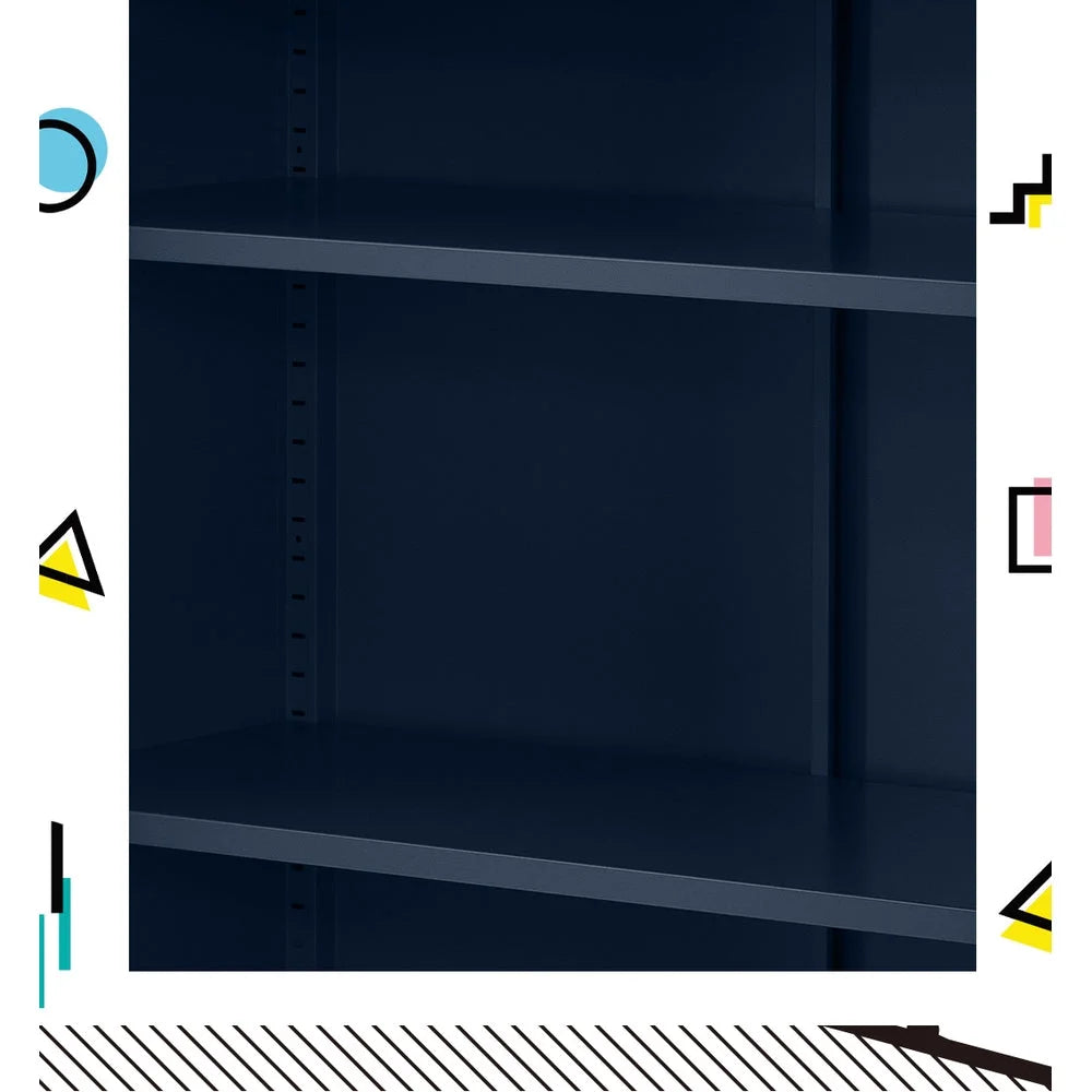 Blue Buffet Sideboard Cabinet Sweetheart Artissin Locker Storage Metal
