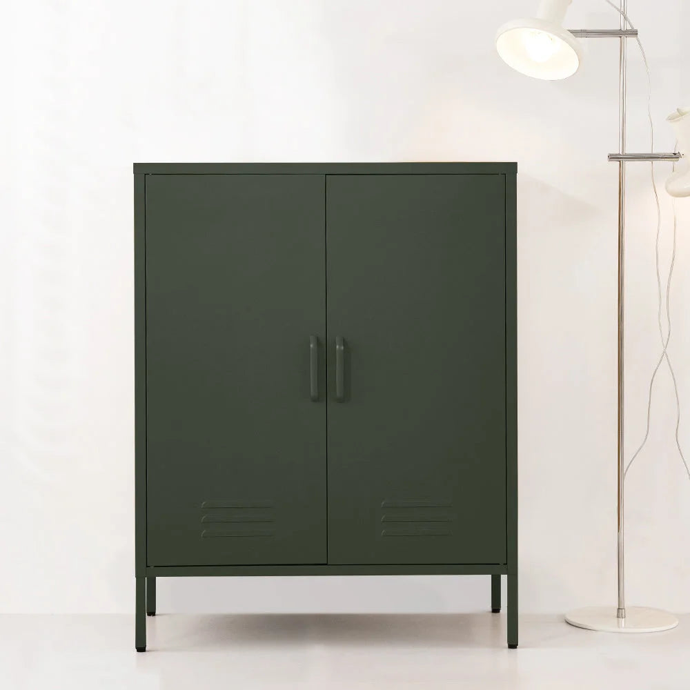 Buffet Sideboard Metal Cabinet sweetheart green 543