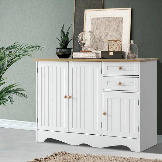 Sideboard cabinet with buffet storage kitchen cupboard