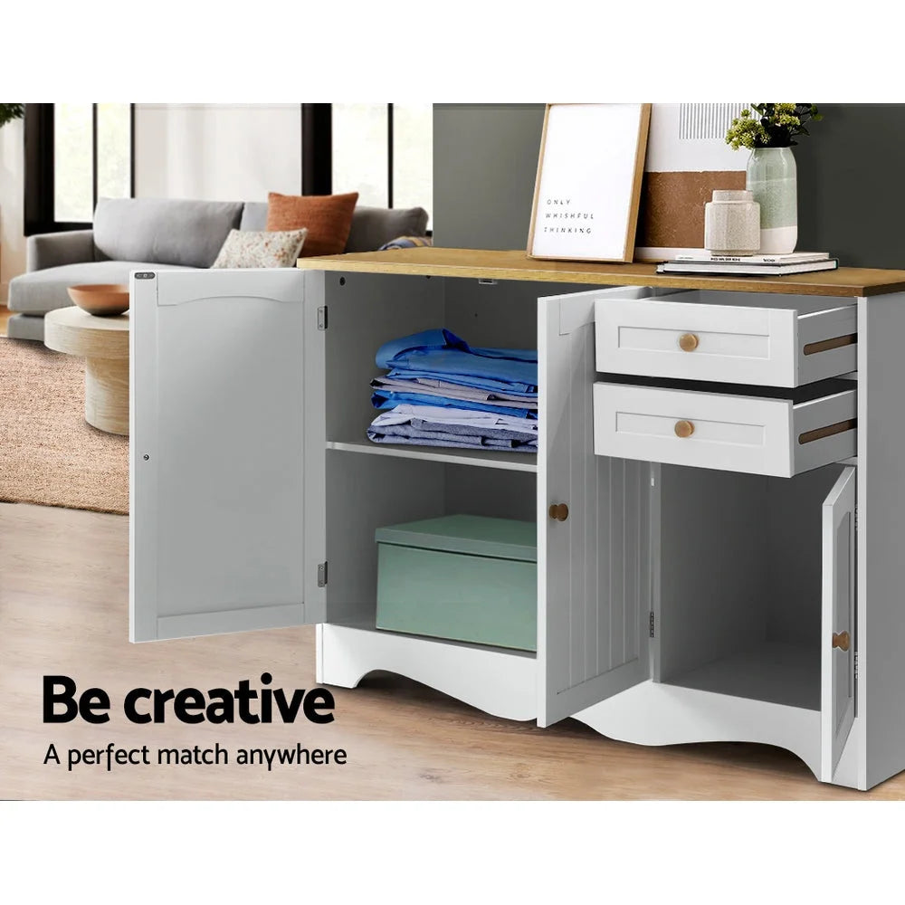 Buffet Sideboard Storage Cabinet Kitchen Cupboard Drawer