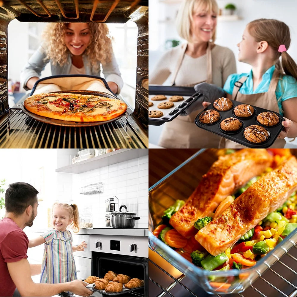 Built-in Oven Fan Forced 80L Stainless Steel - EuroChef