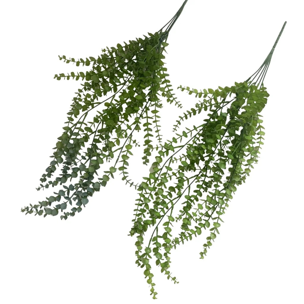 bulk 12 Artificial Hanging Eucalyptus 2 Assort 83cm - Home