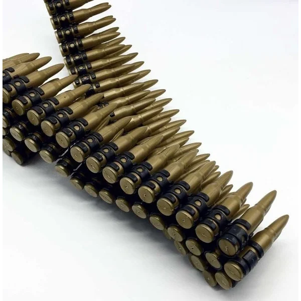 BULLET BELT Plastic Bandolier Costume Party Commando Army