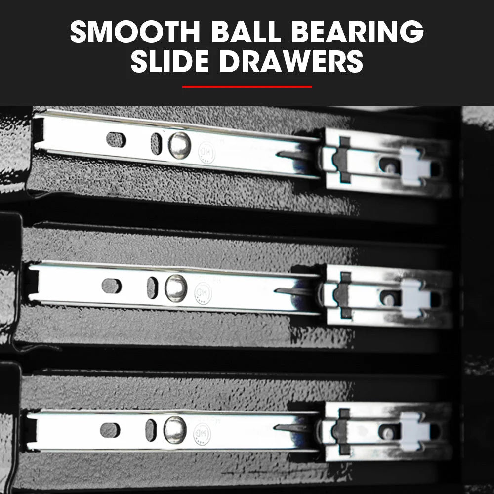 Bullet Pro 4 Drawer Tool Box Cabinet Trolley Storage