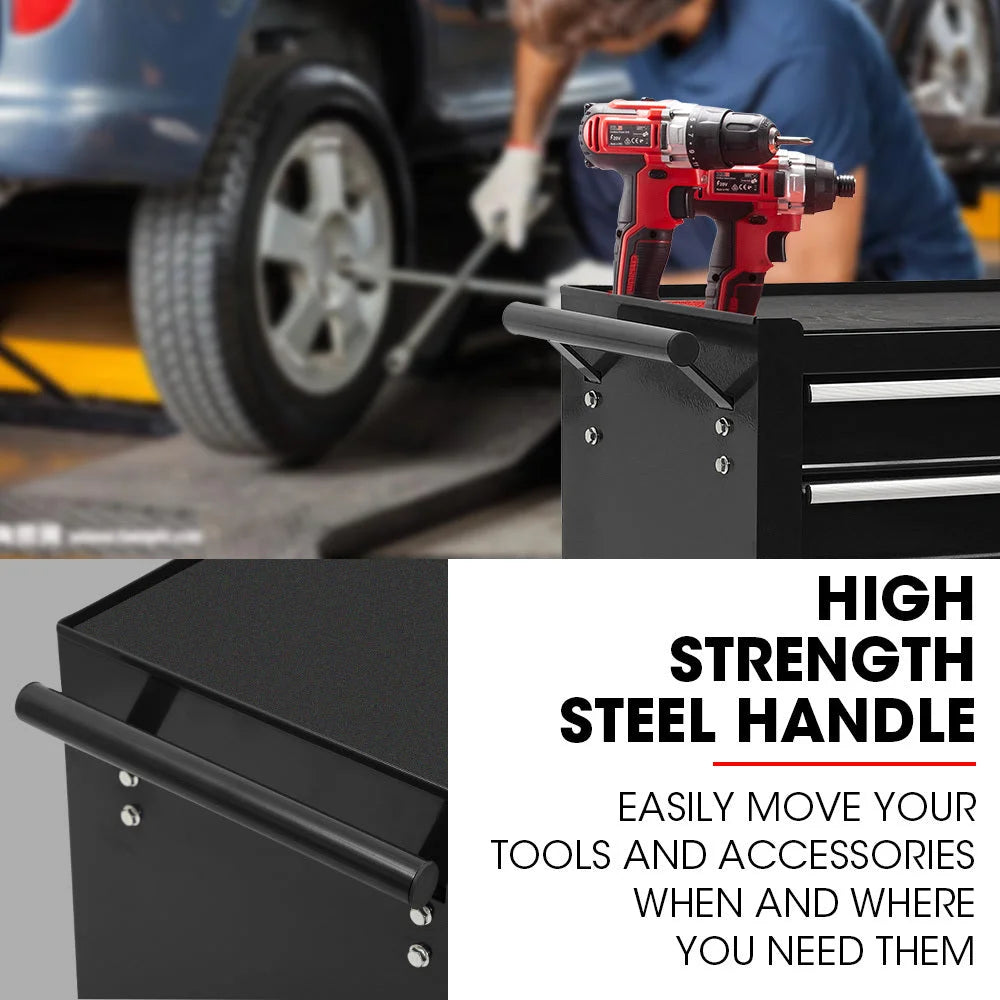 BULLET Pro 7 Drawer Tool Box Cabinet Trolley Storage