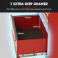 BULLET Pro 7 Drawer Tool Box Cabinet Trolley Storage