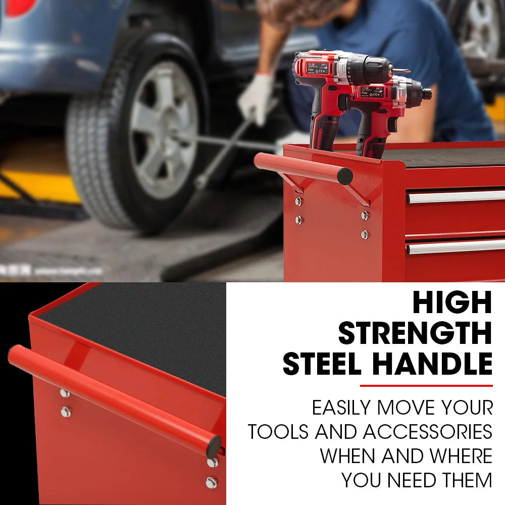 BULLET Pro 7 Drawer Tool Box Cabinet Trolley Storage