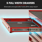BULLET Pro 7 Drawer Tool Box Cabinet Trolley Storage