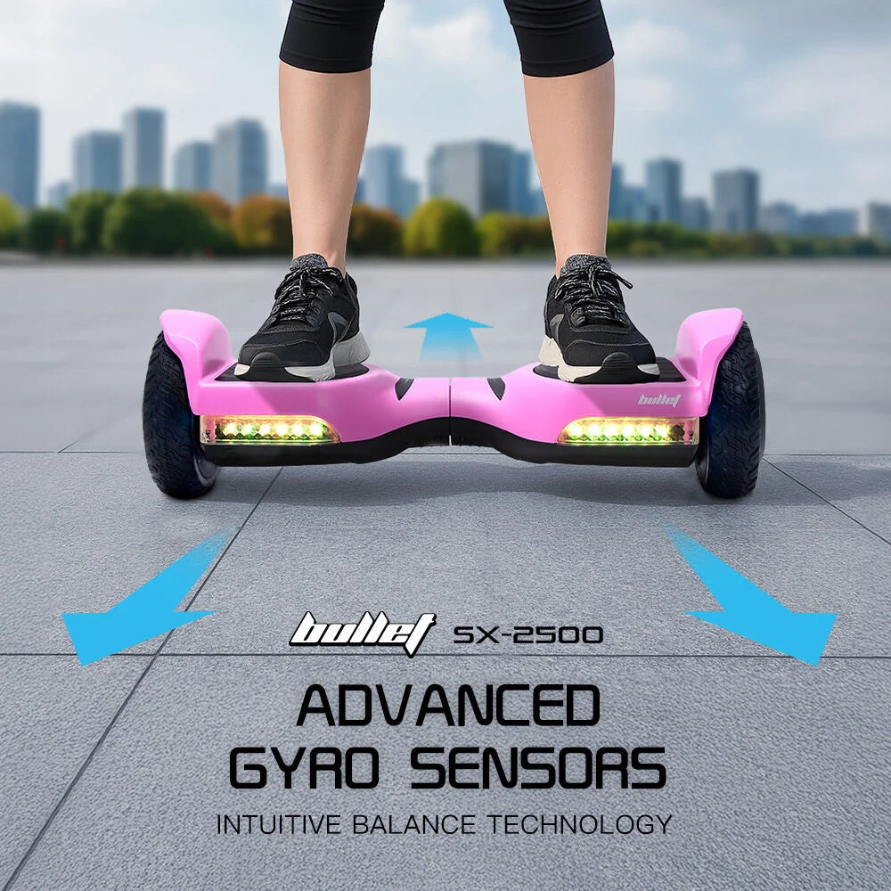 BULLET SX-2500 Hoverboard Scooter 500W Brushless UL